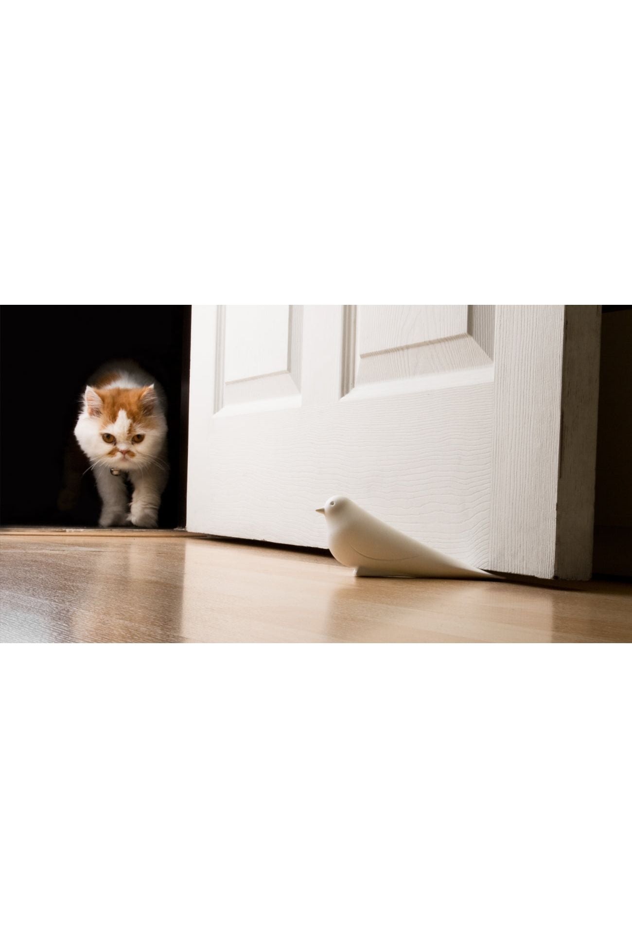 DOVE DOORSTOPPER - WHITE