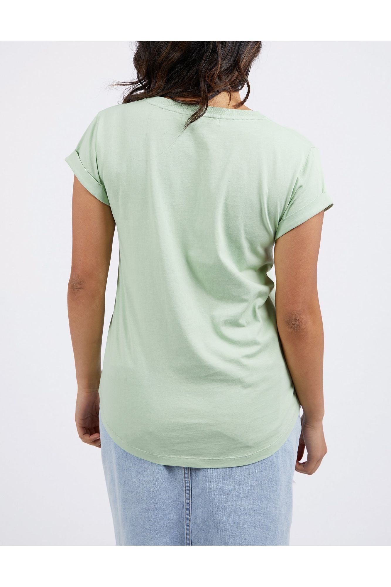 MANLY VEE TEE - Mint