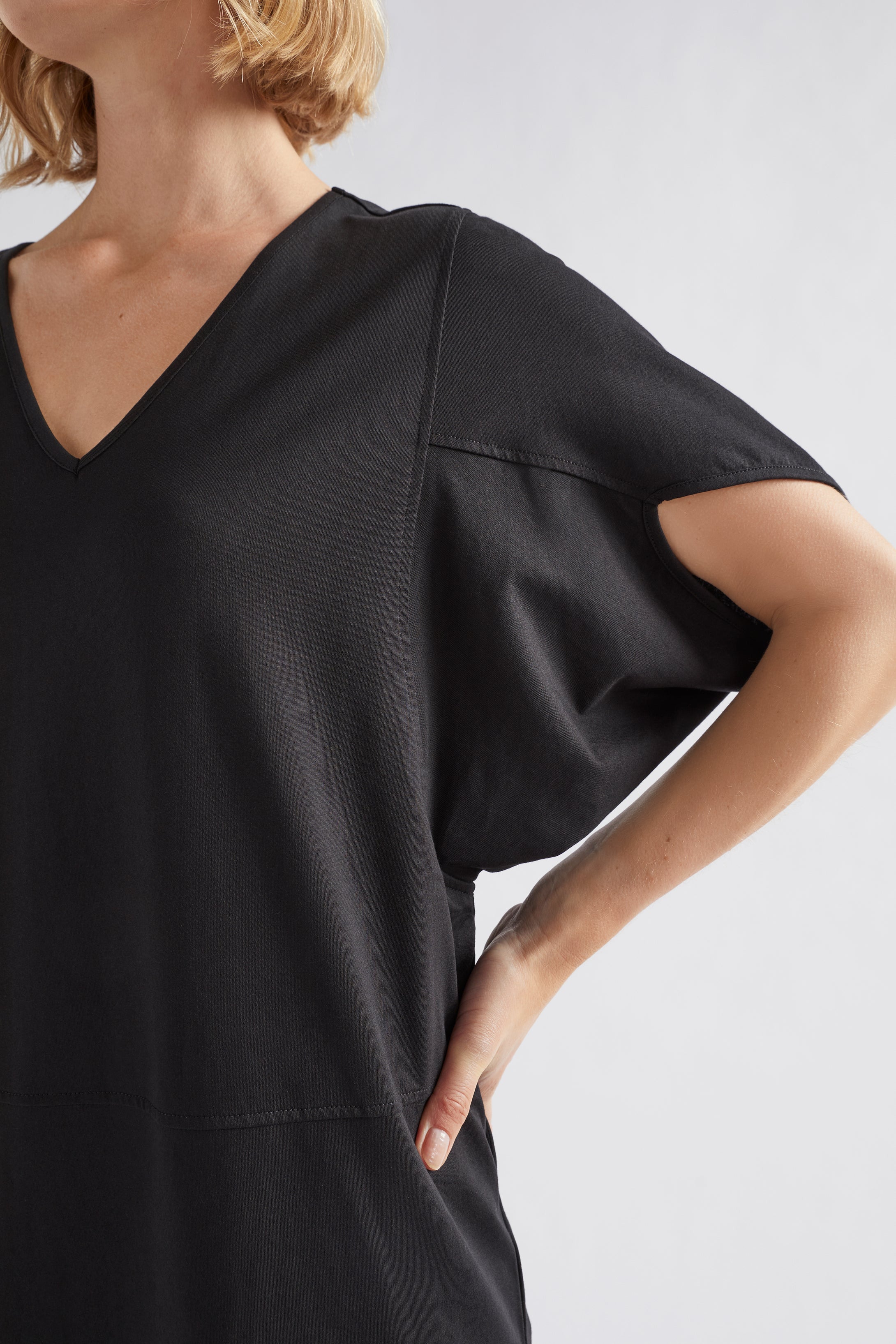Nid T shirt Dress - Black