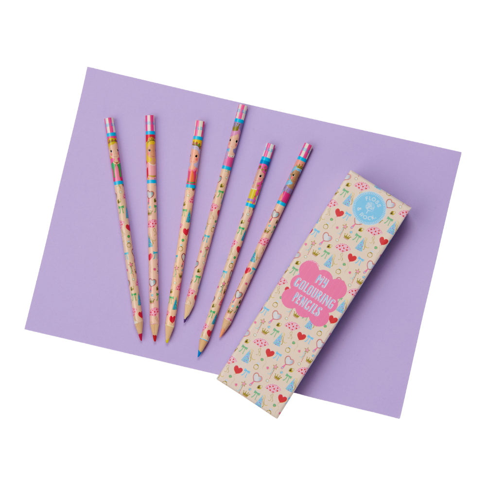 Floss & Rock My Colouring Pencils - Princess