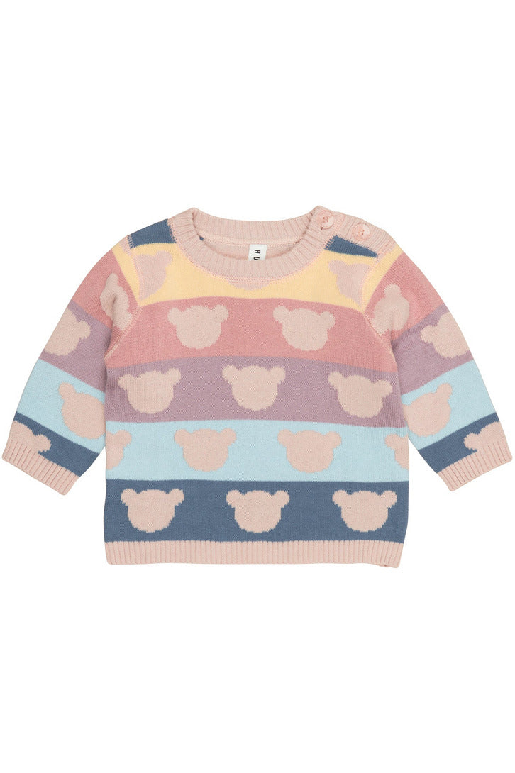 RAINBOW BEAR KNIT JUMPER