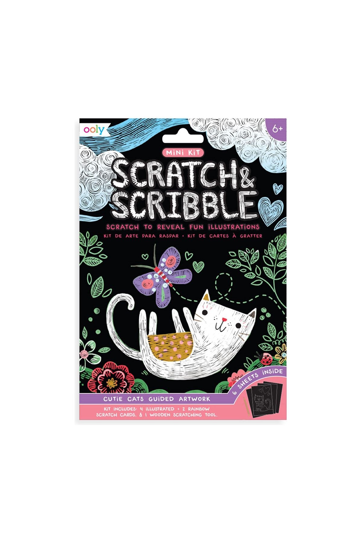 Mini Scratch & Scribble - Cute Cats