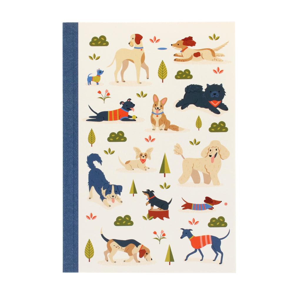 Rex London A5 Notebook - Dog Park