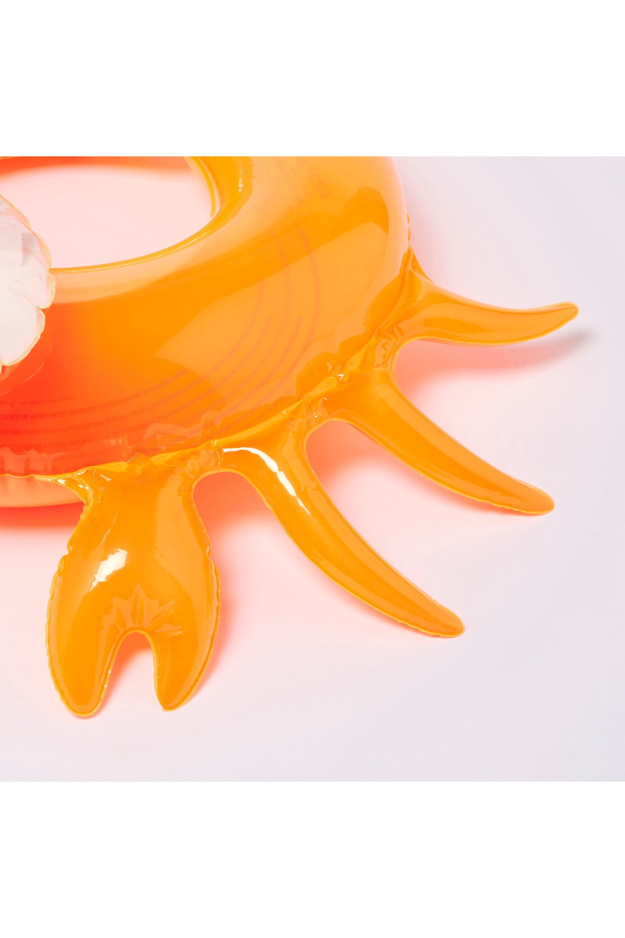 Kiddy Pool Ring Sonny the Sea Creature Neon Orange