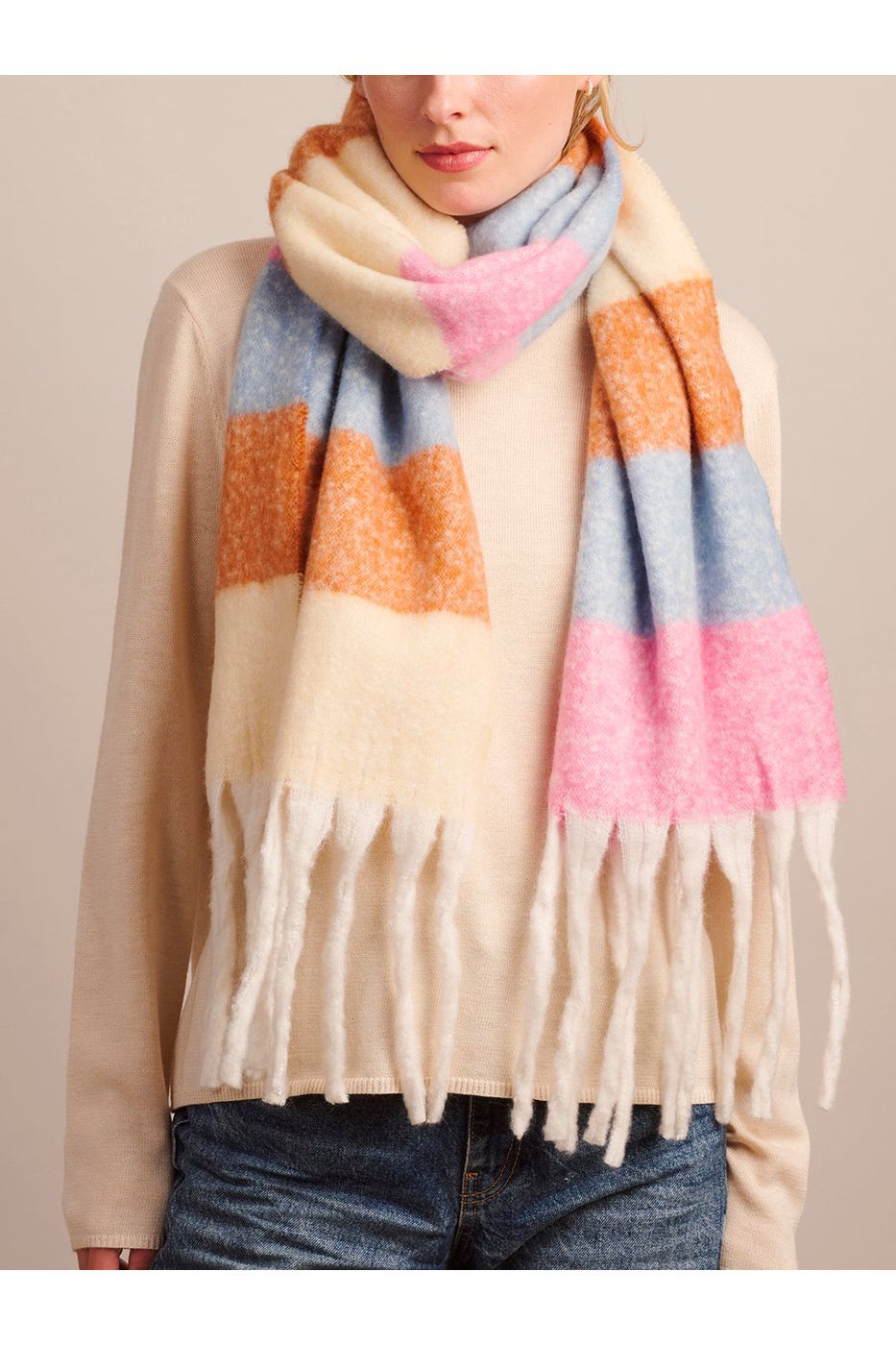 Pink Gstaad Scarf