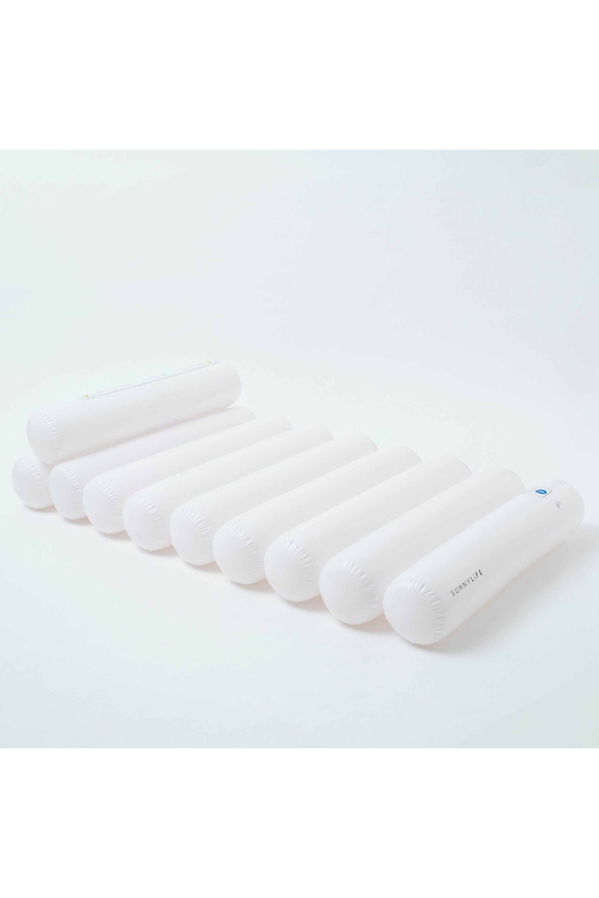 The Resort Tube Lilo Float White on White
