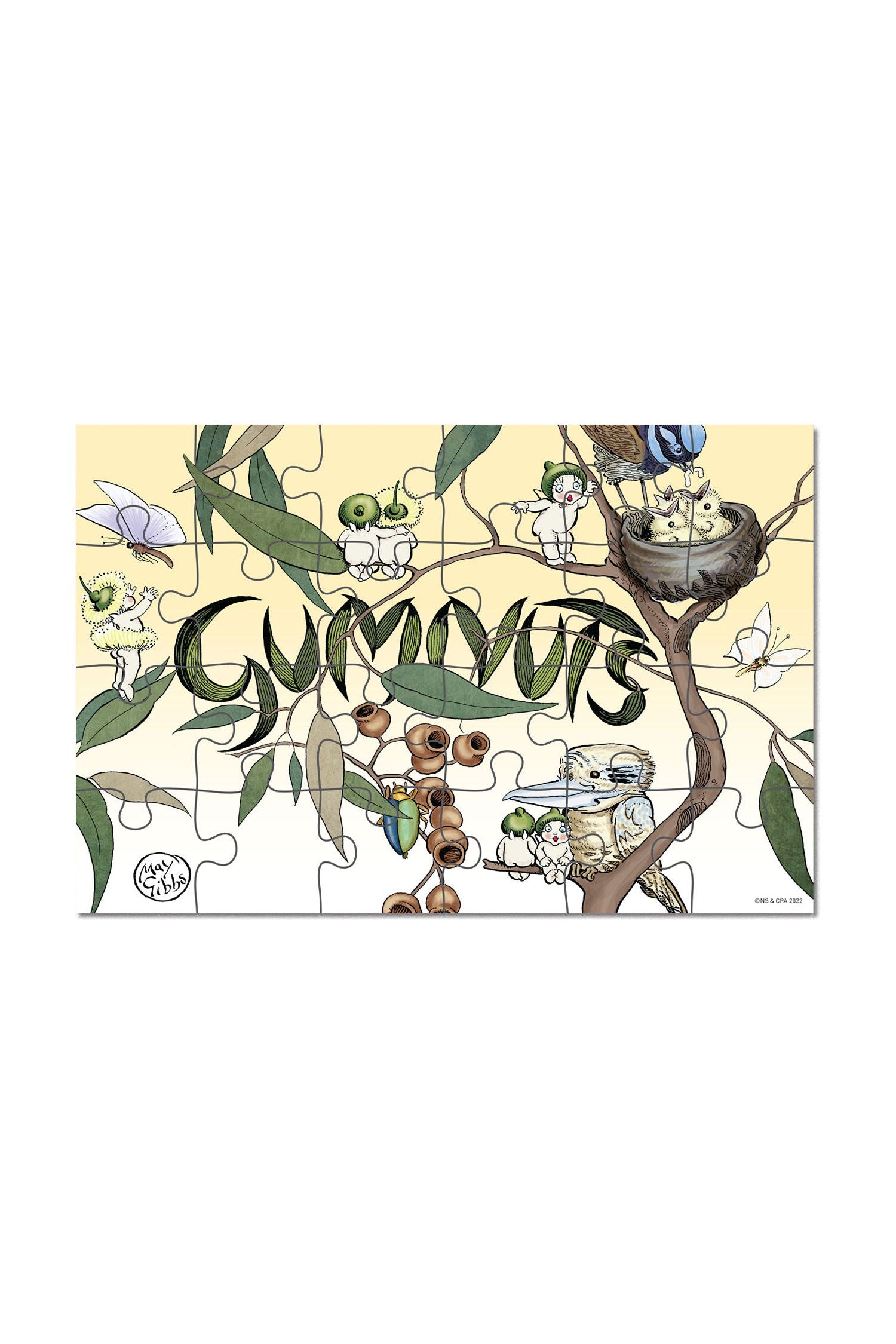 Kids Puzzle - May Gibbs, Gumnuts 24PC