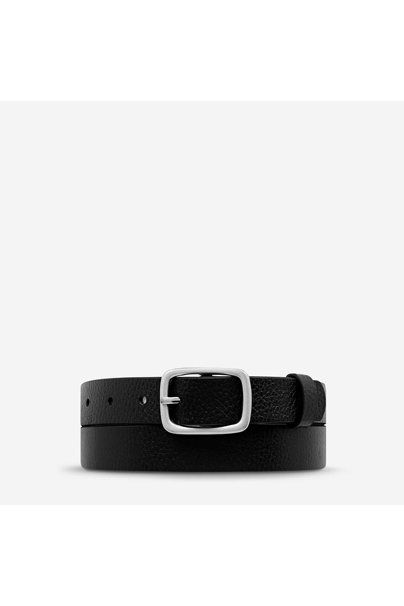 Status Anxiety - Nobody’s Fault - Black Belt/Silver - S/M