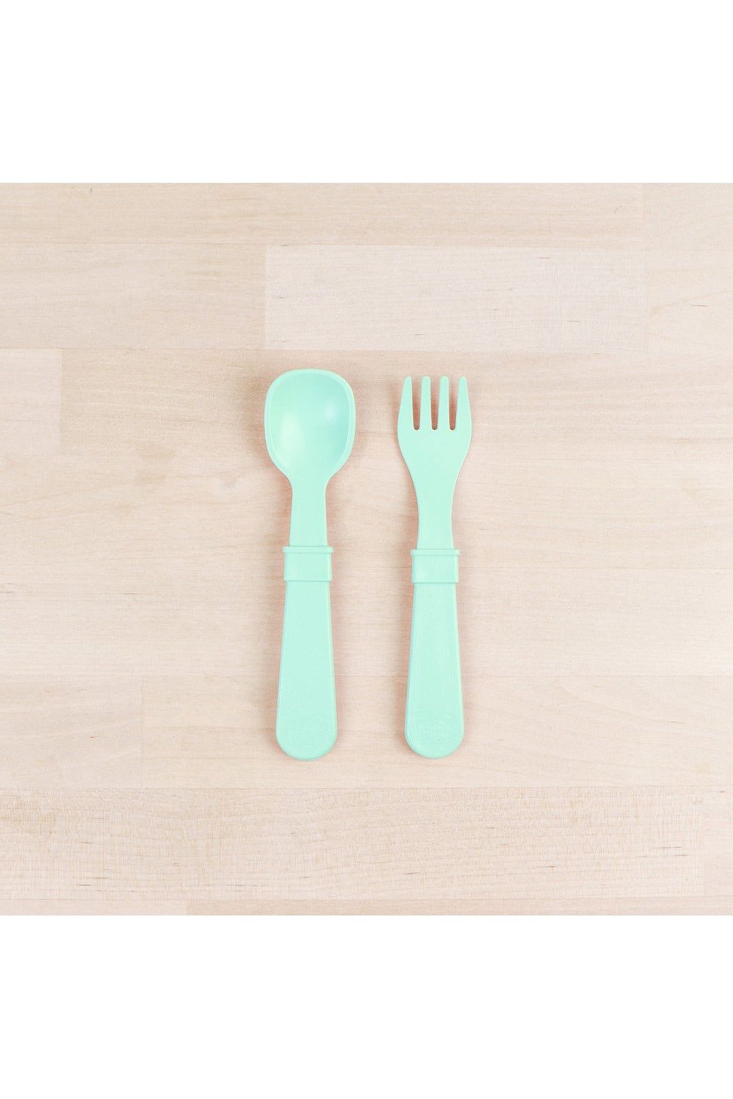 Re-Play Fork and Spoon Set - Mint