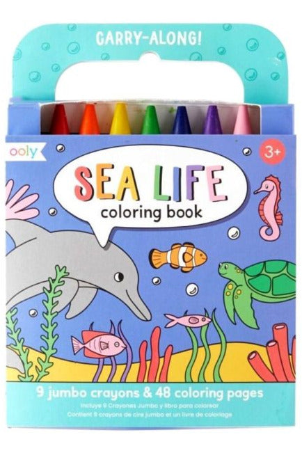 Carry-Along Colouring - Sea Life