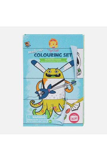 Mash Up Monster Colouring Set