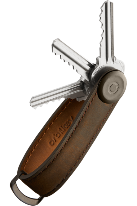 Orbitkey Crazy Horse Leather - Oak Brown