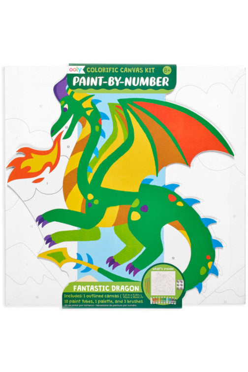 Paint by Numbers - Dragons