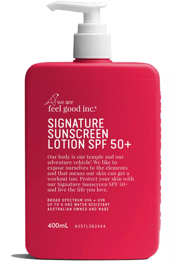 Feel Good Sunscreen - Signature 50+ 400ml pump
