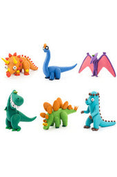 HEY CLAY DINO SET - 15 CANS