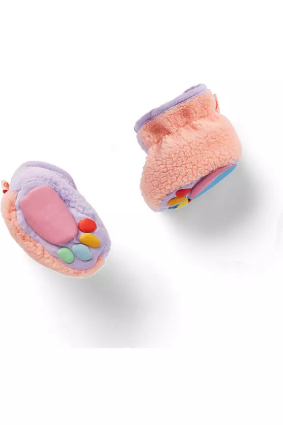 Baby sherpa booties hot sale