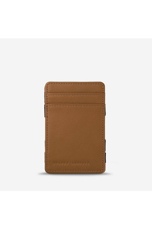 Status Anxiety - Flip Wallet - Tan