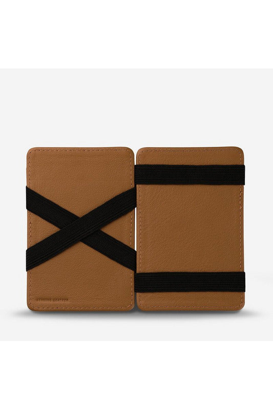 Status Anxiety - Flip Wallet - Tan