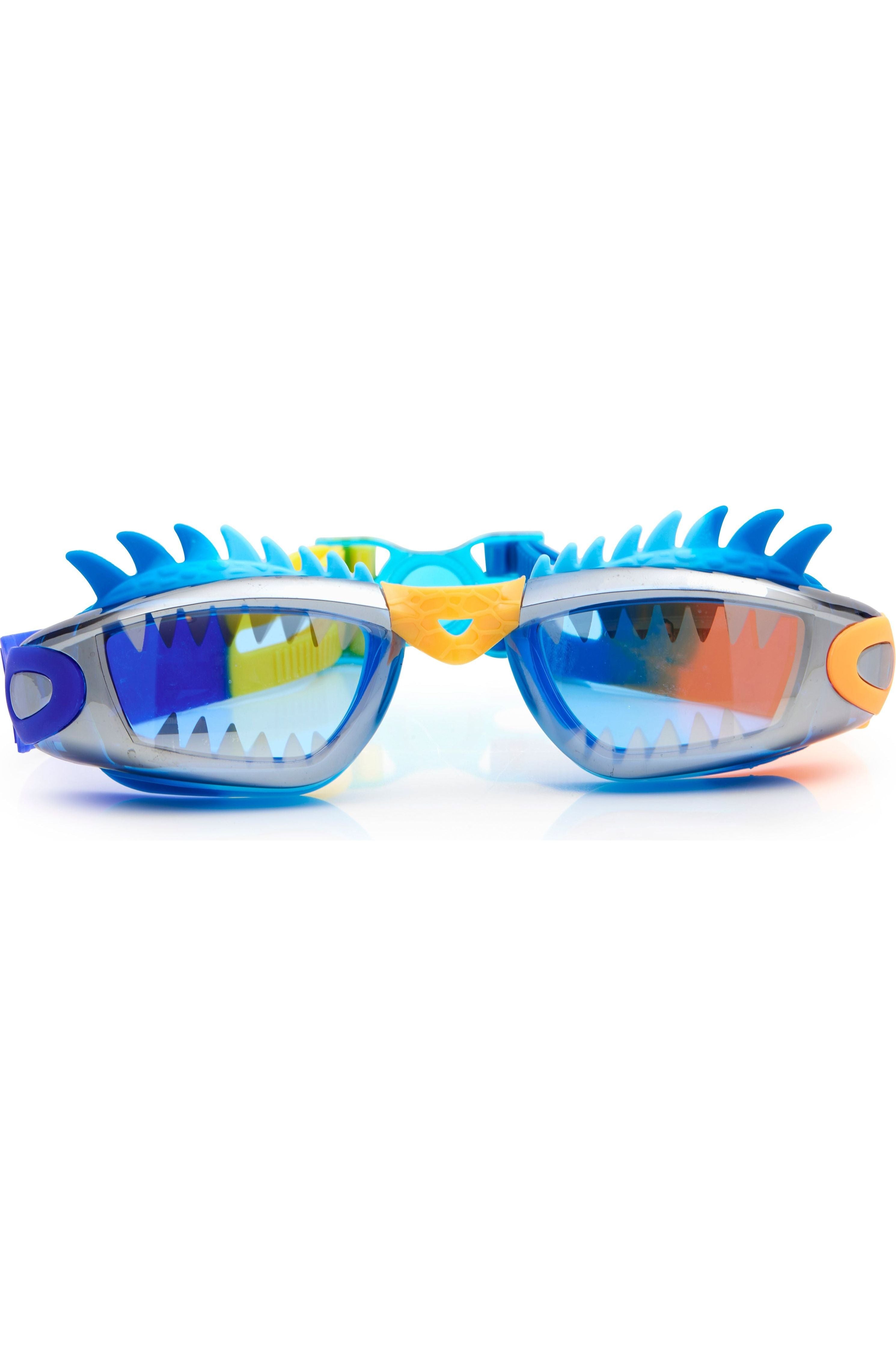 Bling20 Swim Goggles - Draco The Dragon - Blue Dragon