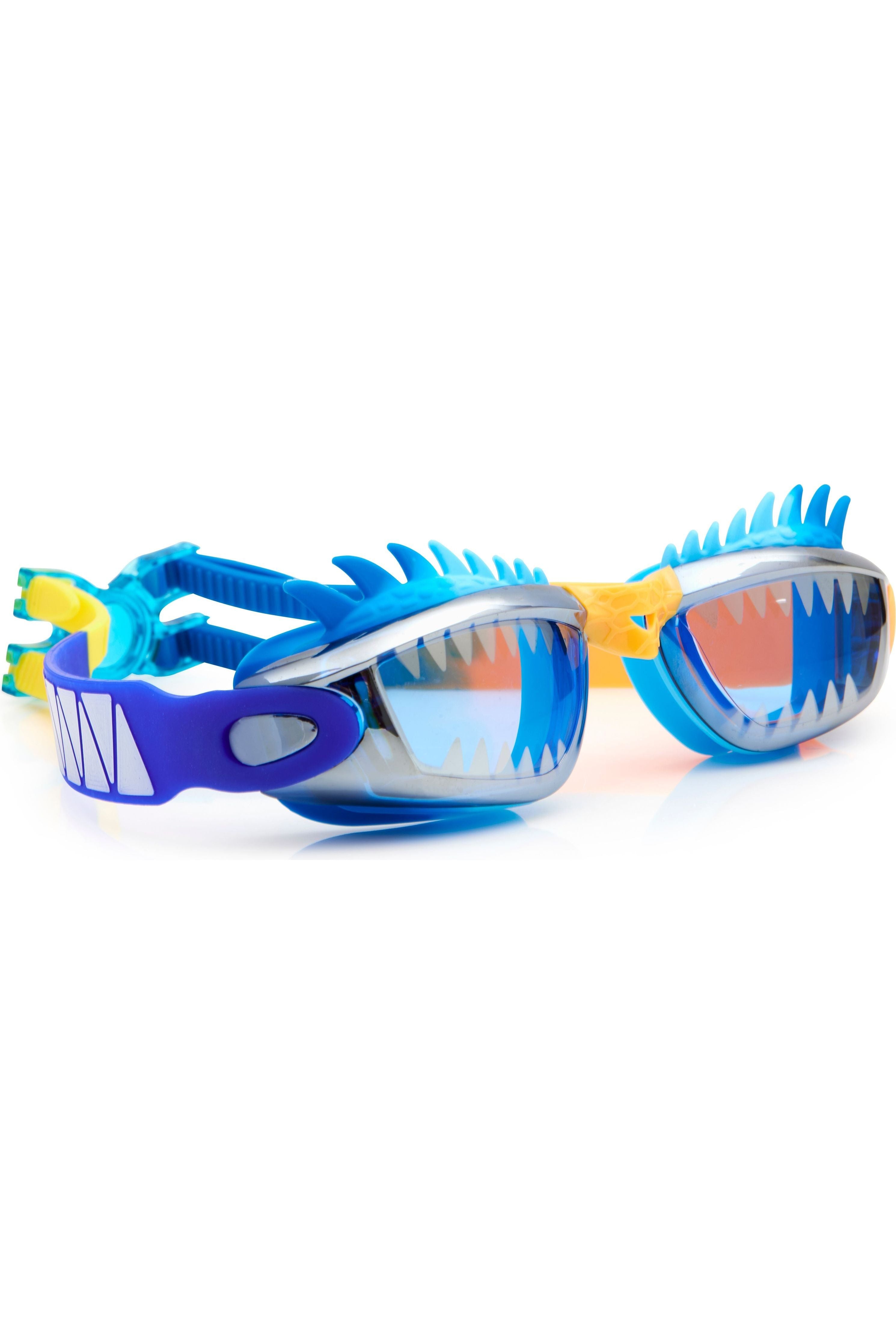 Bling20 Swim Goggles - Draco The Dragon - Blue Dragon