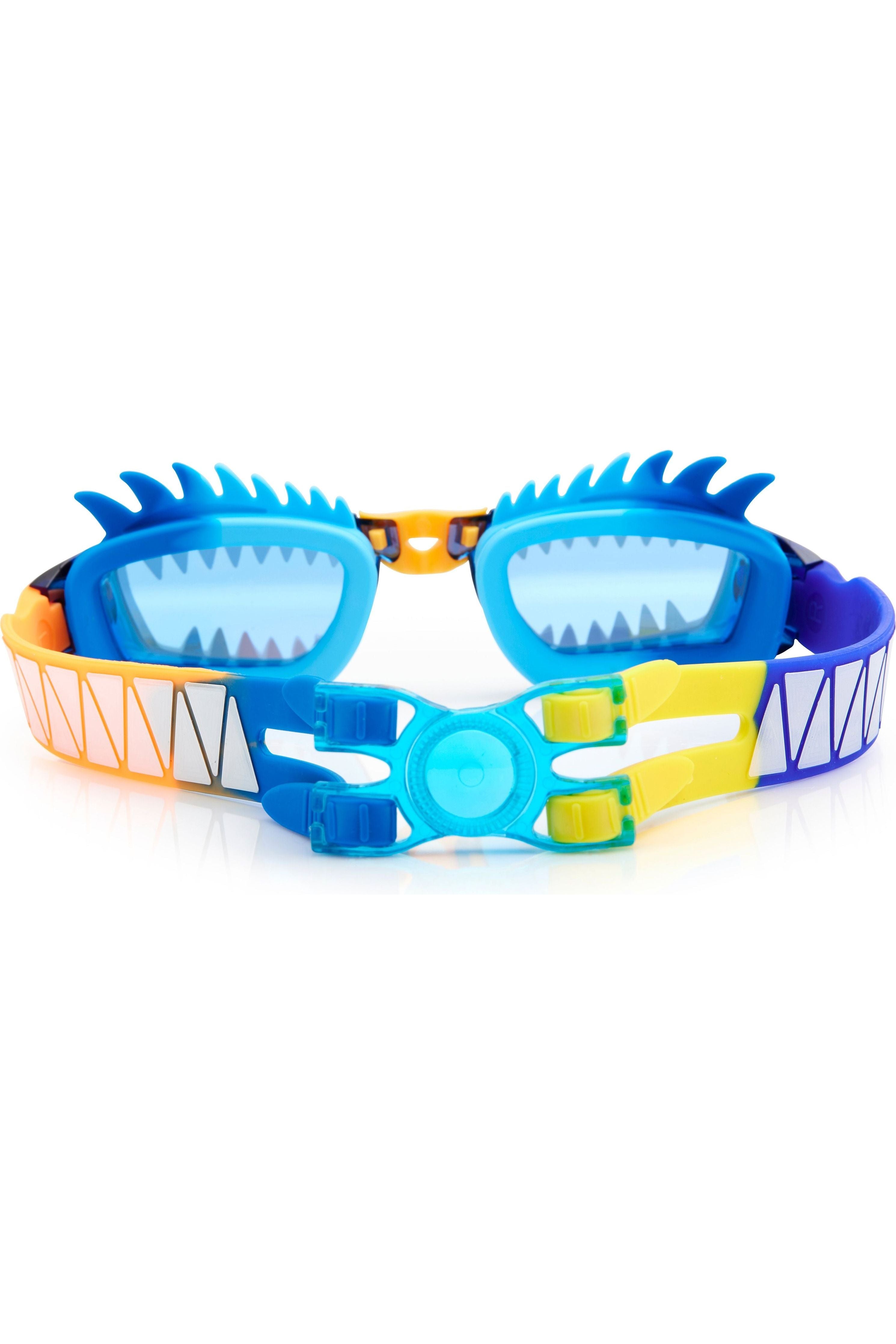 Bling20 Swim Goggles - Draco The Dragon - Blue Dragon