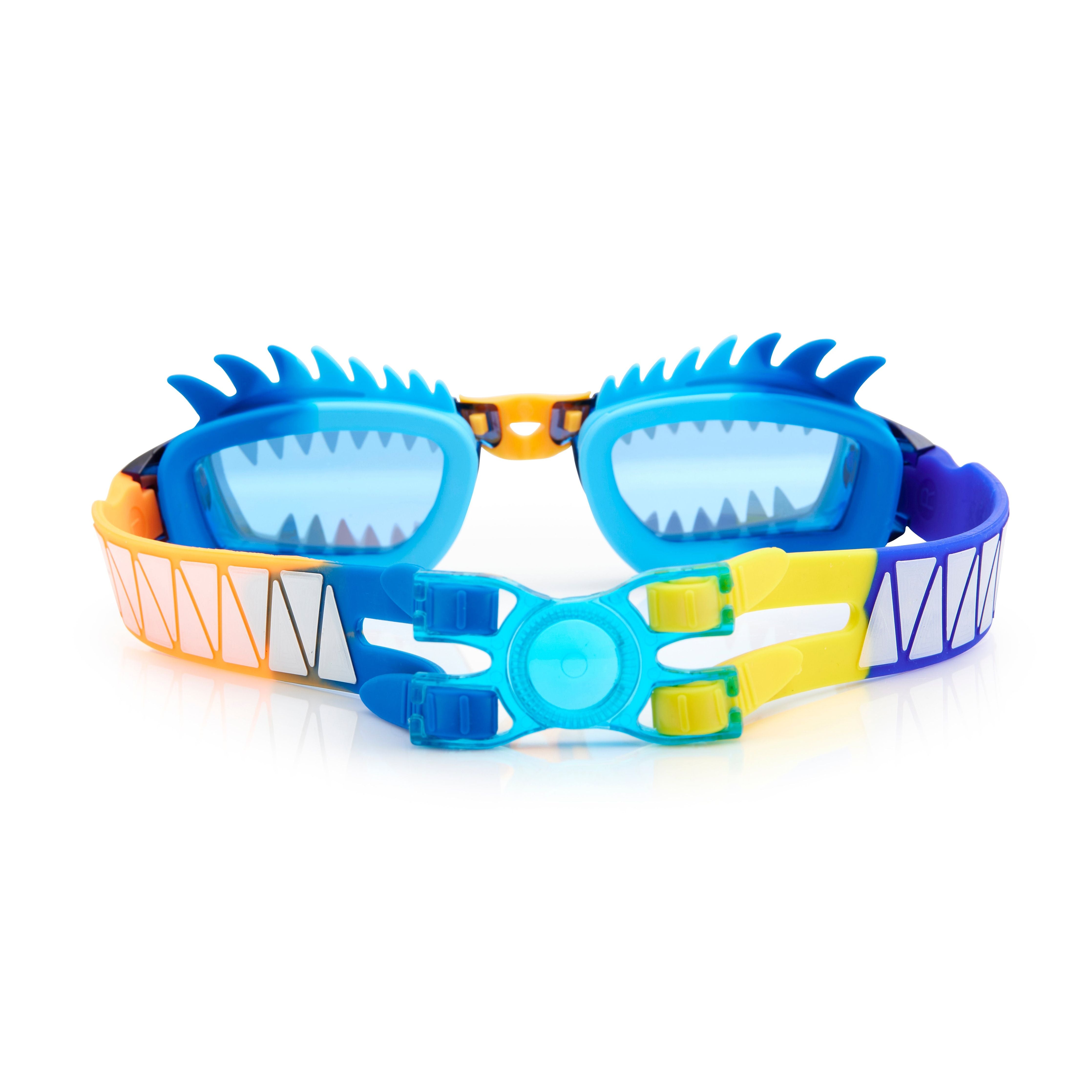 Bling20 Swim Goggles - Draco The Dragon - Blue Dragon