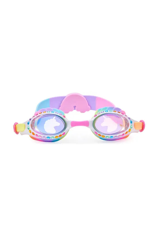 Bling20 Swim Goggles - Eunice The Unicorn - Rainbow Rider