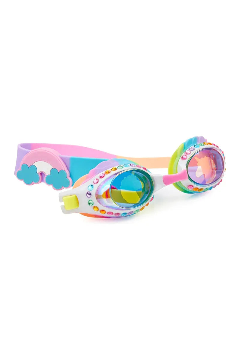 Bling20 Swim Goggles - Eunice The Unicorn - Rainbow Rider