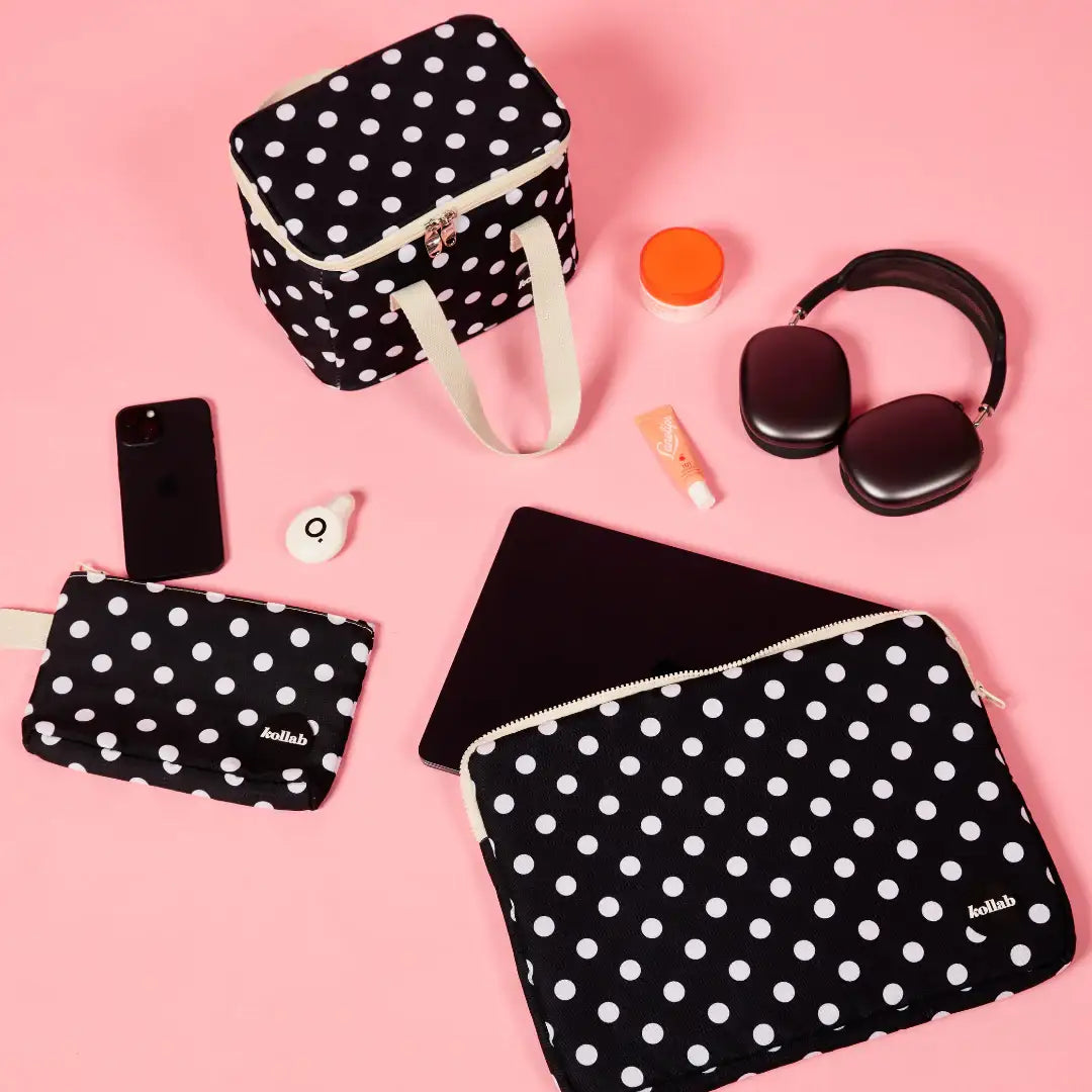 Holiday Mini Pouch - Dotty