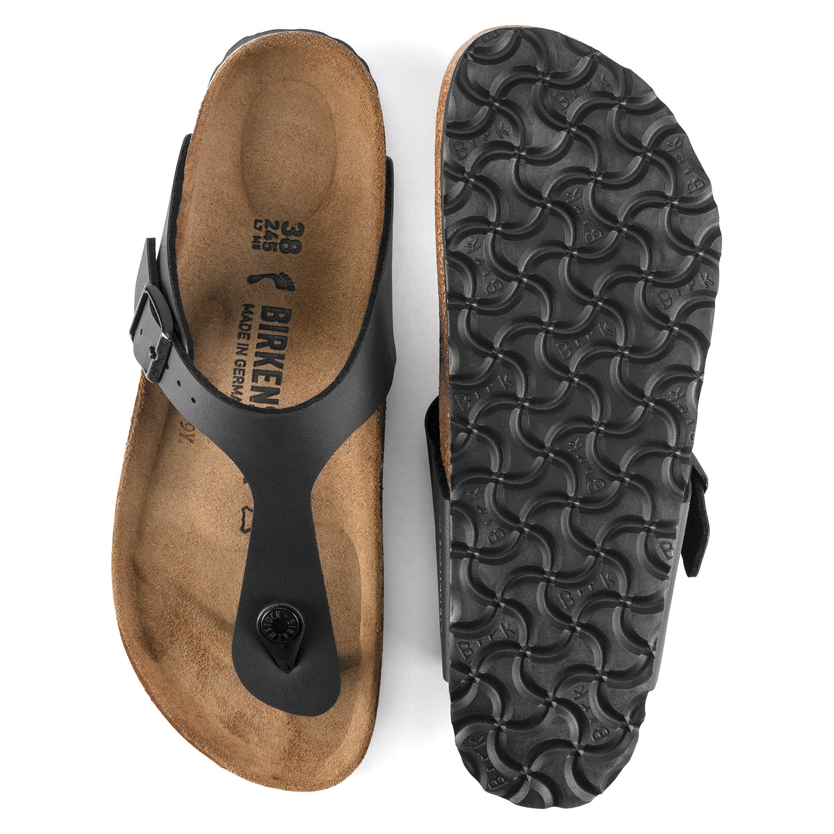 Gizeh Birko-Flor Black - Regular