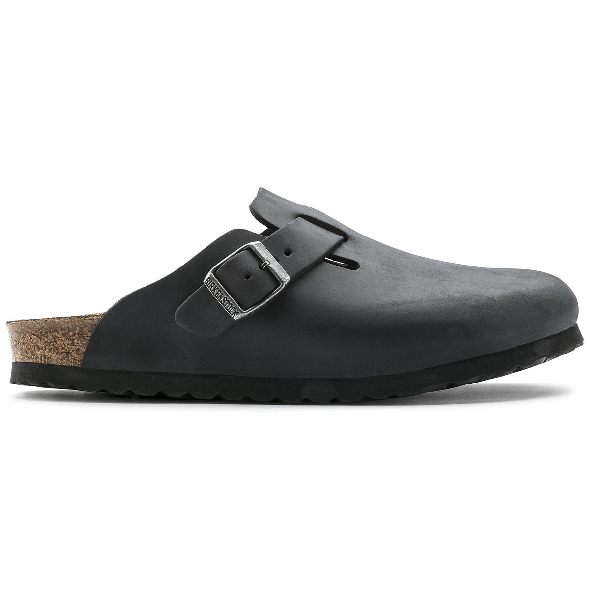 Boston BS Black Oiled Leather - Regular