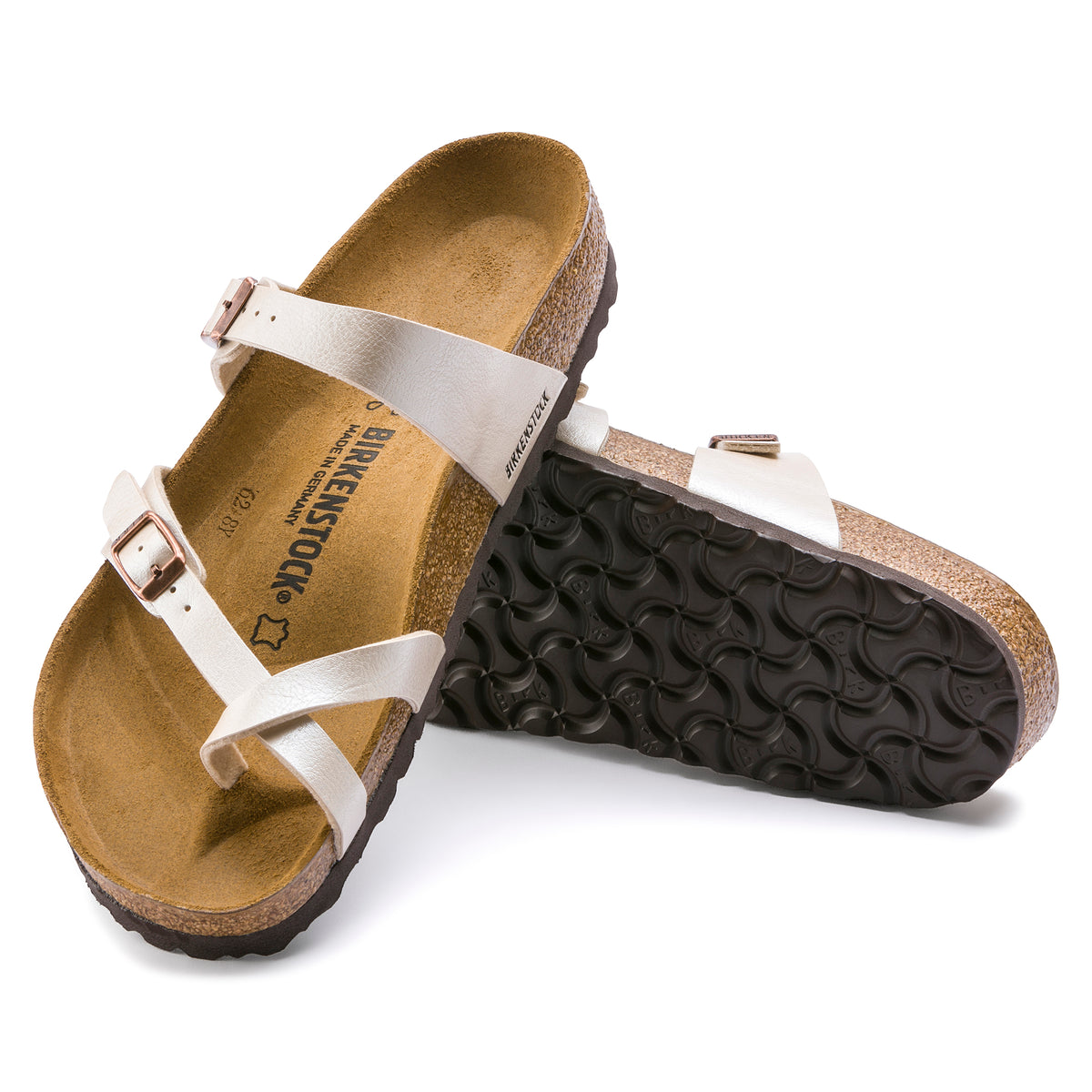 Mayari BirkiBuc Graceful Pearl White - Regular