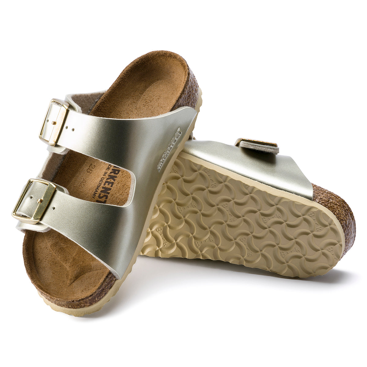Arizona Kids BF - Metalic Gold Narrow