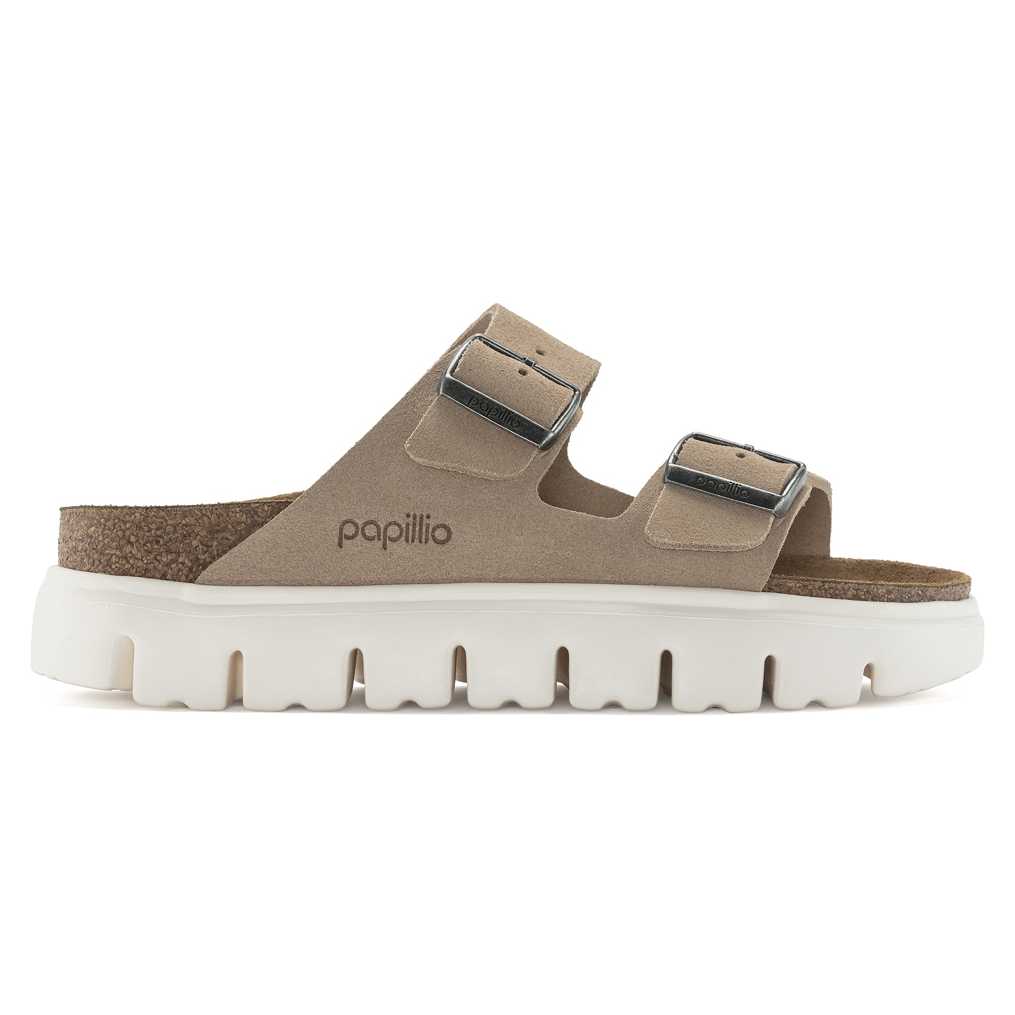 Arizona Chunky Warm Sand Suede Leather - Narrow