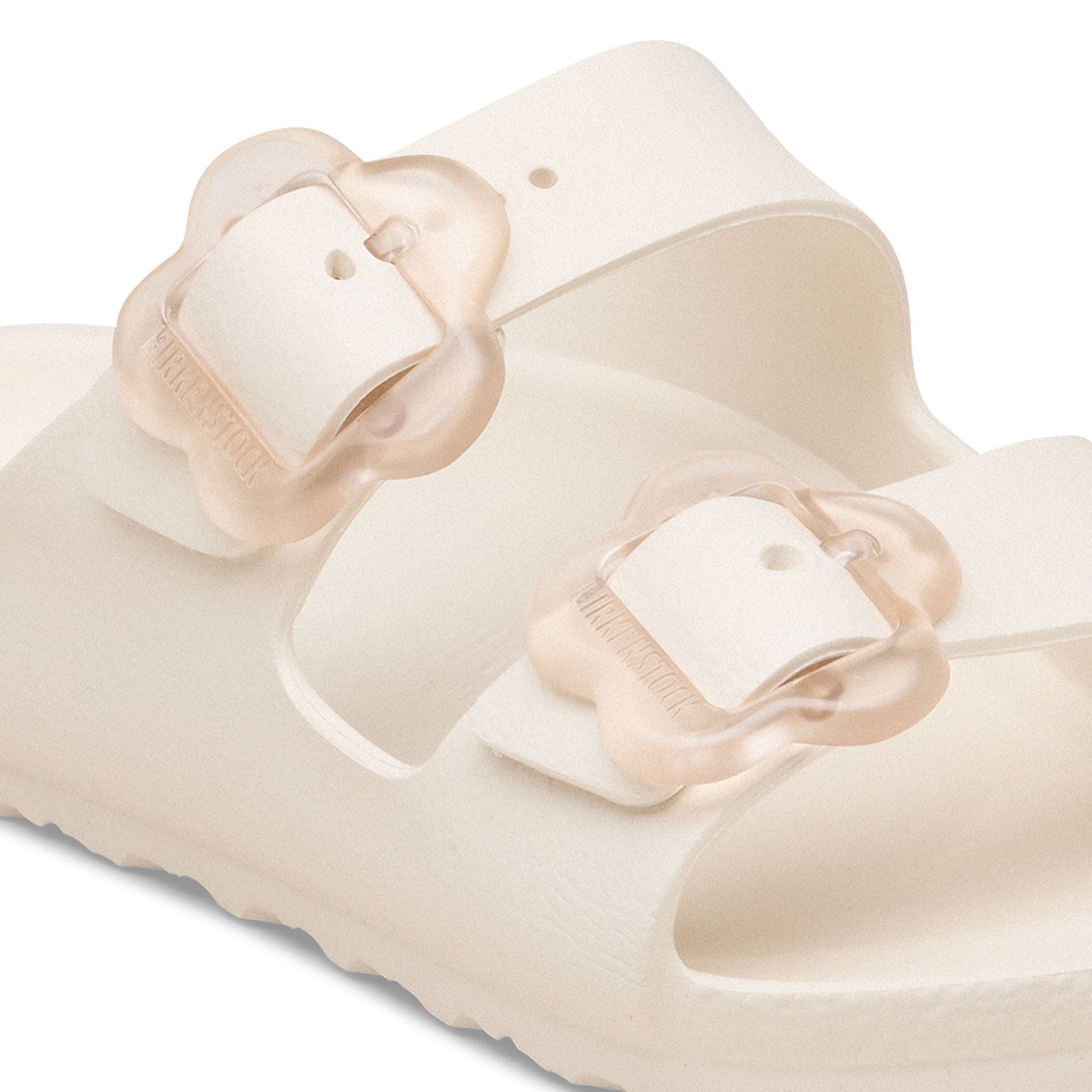 Arizona Kids Flower Buckle EVA Narrow - Eggshell