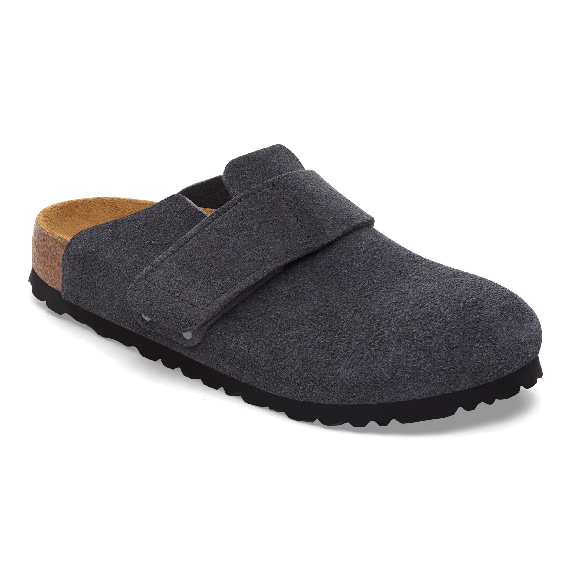 Loma - Charcoal Suede Leather - Regular