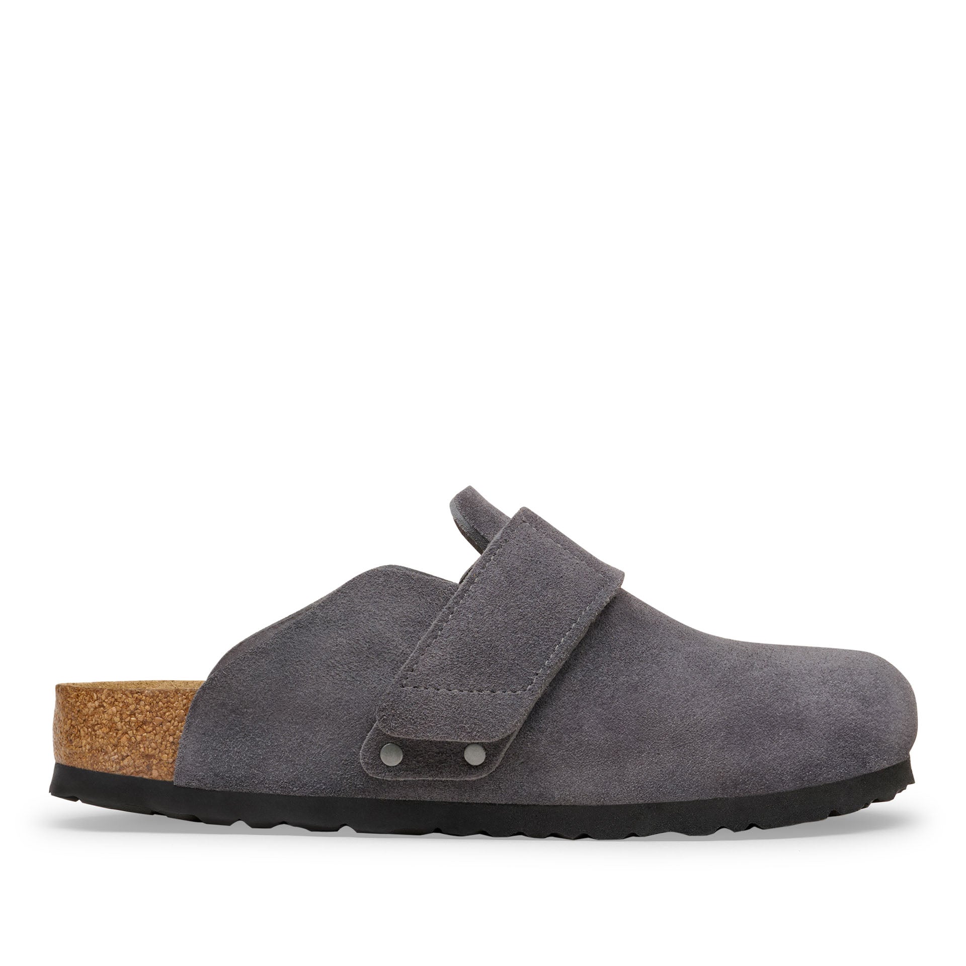 Loma - Charcoal Suede Leather - Regular
