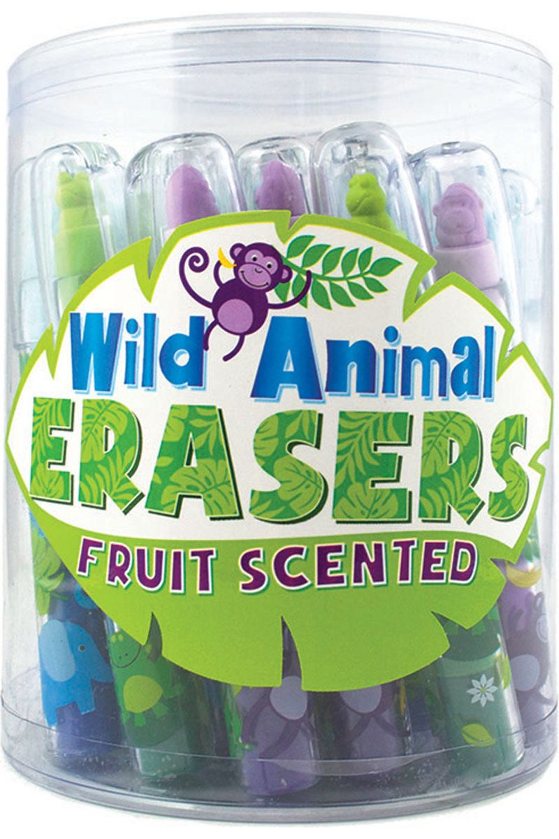 Wild Animal Scented Eraser