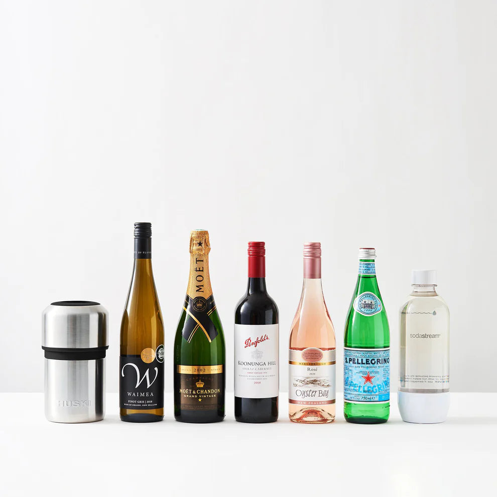 HUSKI Wine Cooler - Brushed Stainless