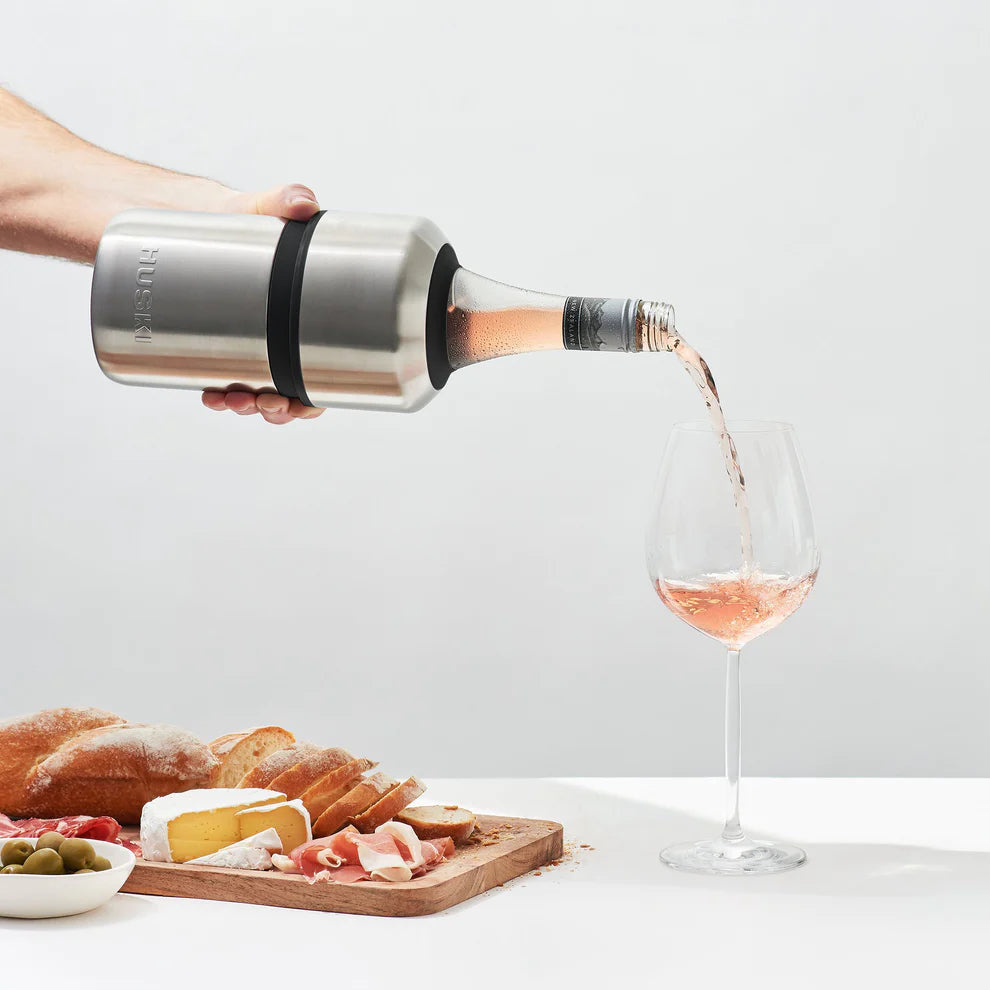 HUSKI Wine Cooler - Brushed Stainless
