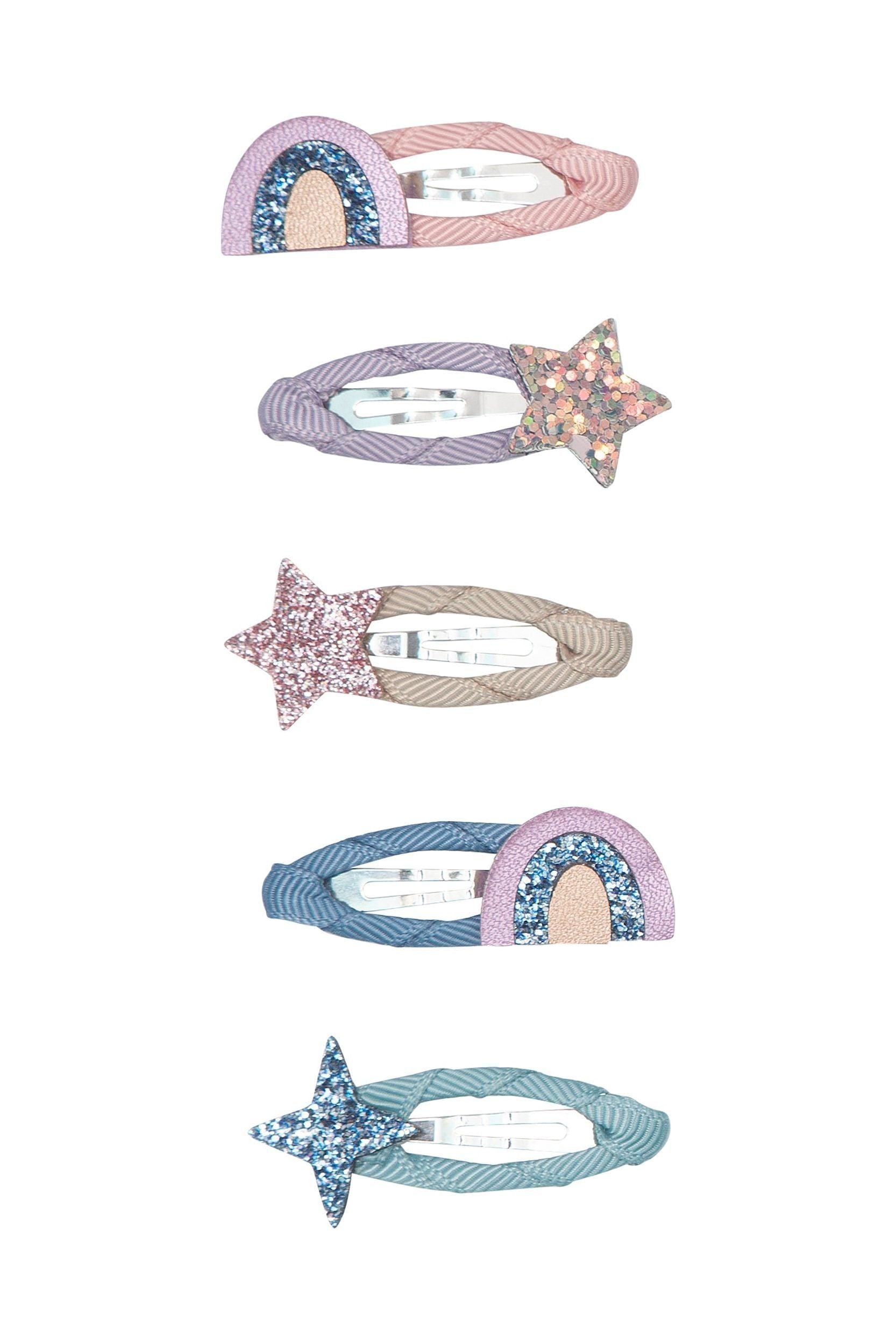 Rainbow & Star Mini Clips