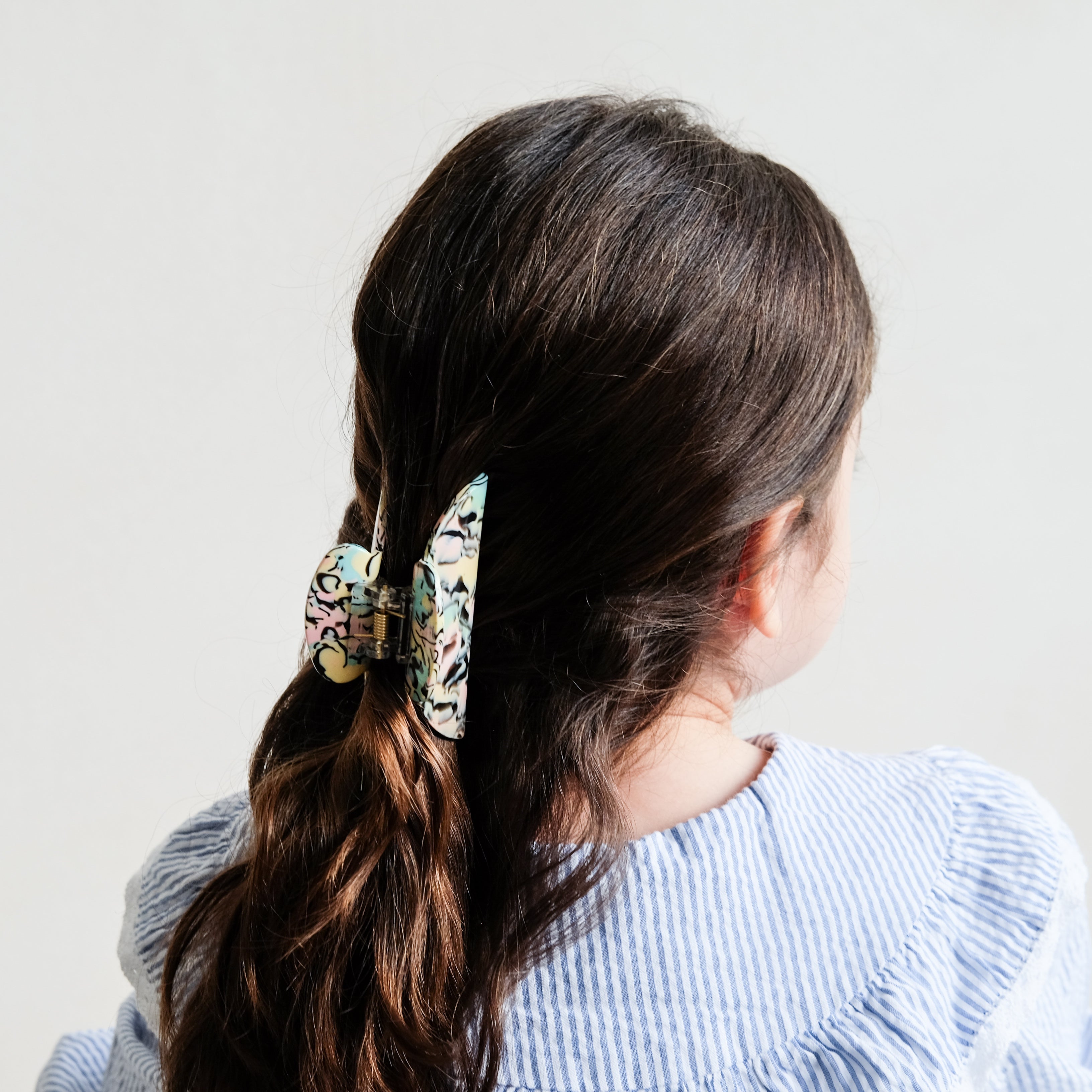 Colourful Bulldog Hair Clip - HIGH SUMMER
