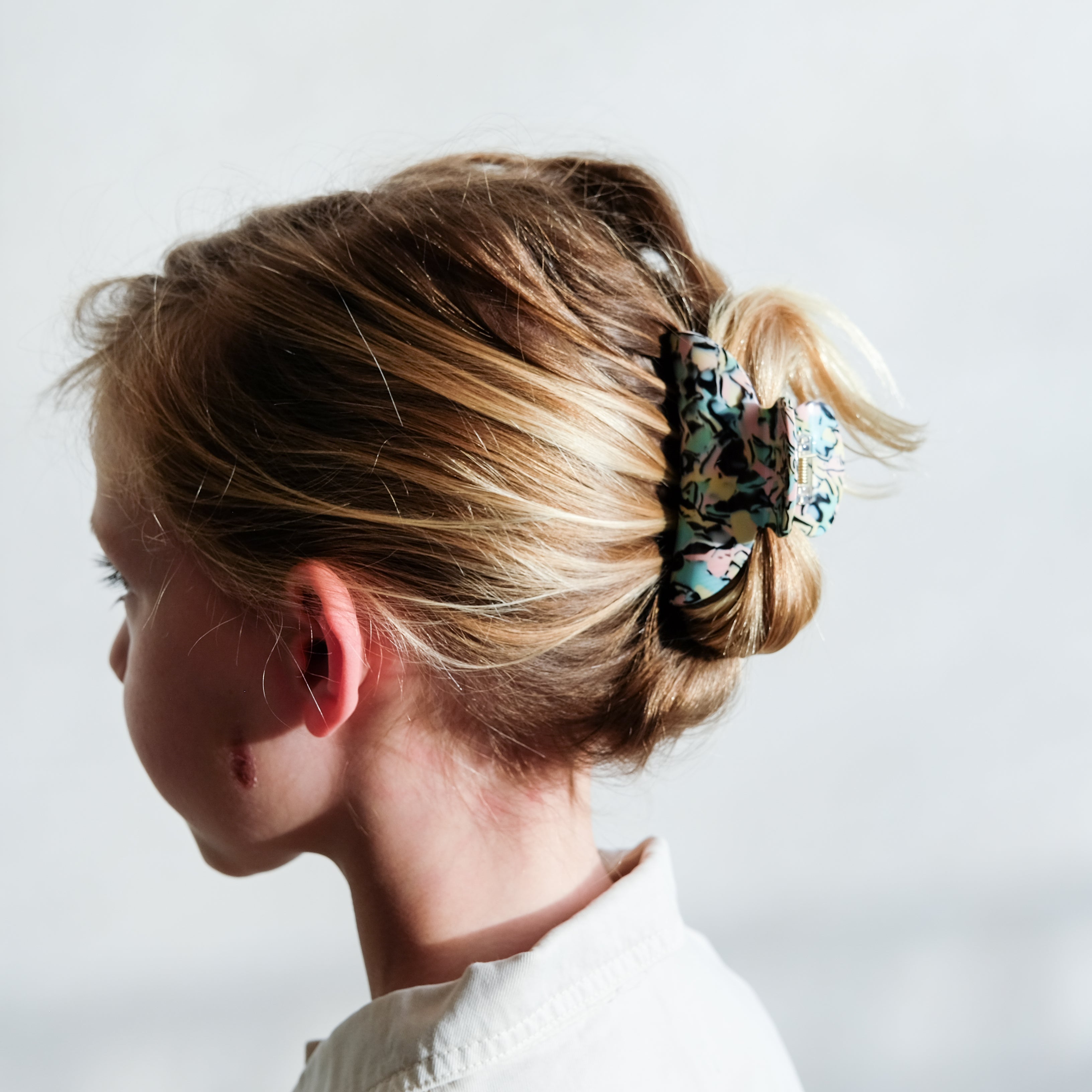 Colourful Bulldog Hair Clip - HIGH SUMMER