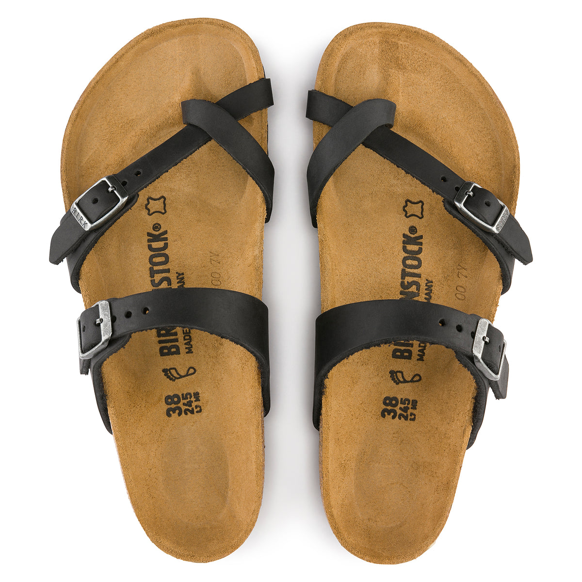 Mayari Oiled Leather Black - Regular