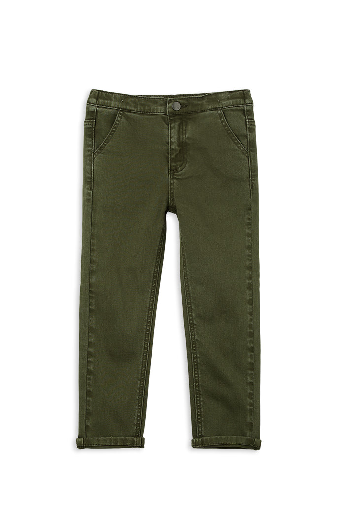 Green Denim Jeans