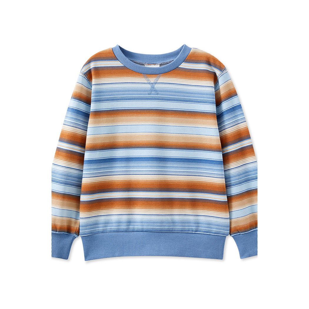 Ombre Stripe Fleece Sweat