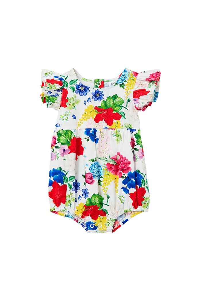 Hibiscus Poplin Playsuit