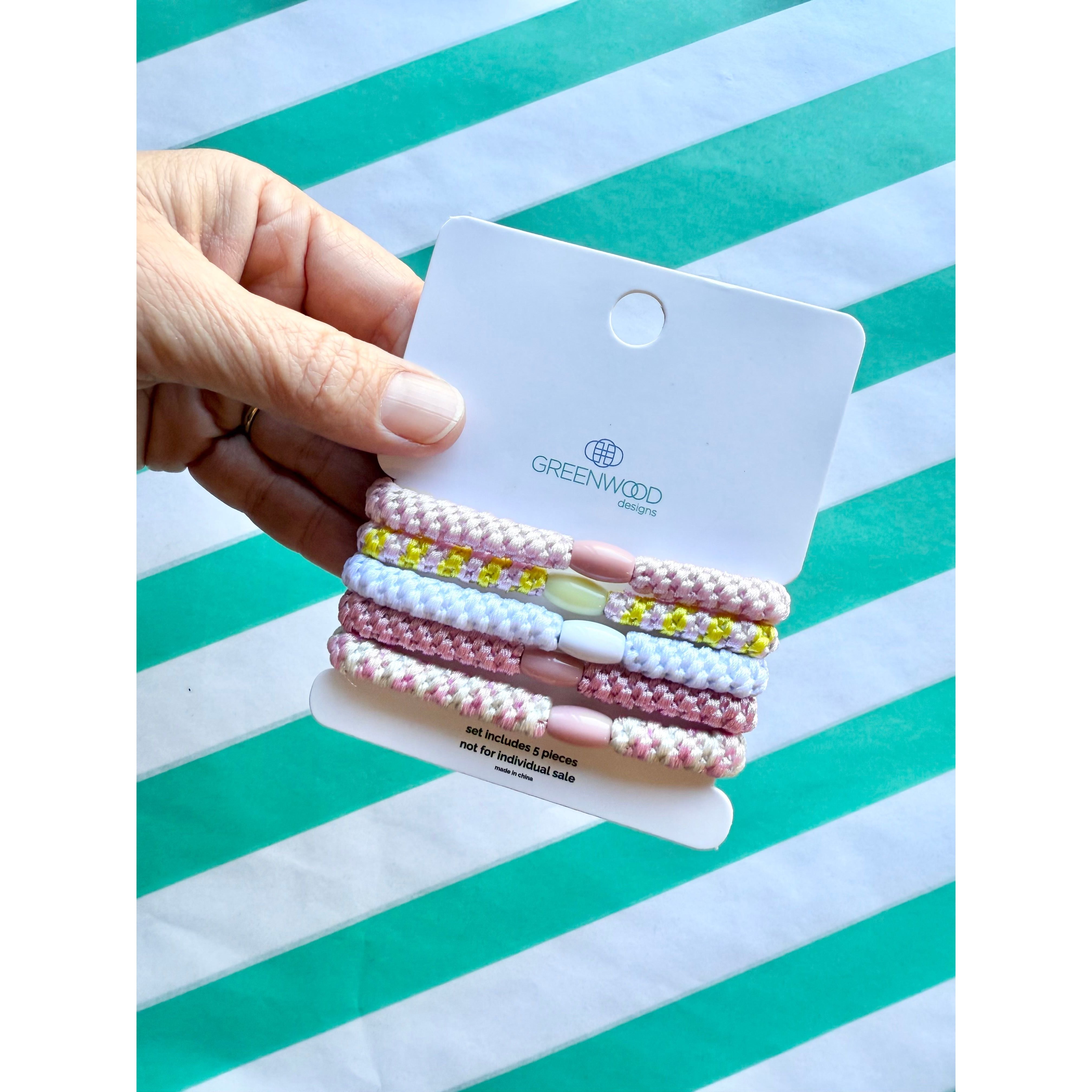 Hair Elastics Pack - Musk