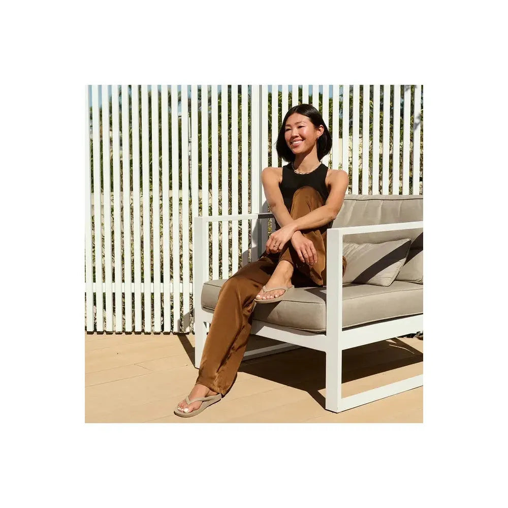 Archies Arch Support Thongs - Taupe