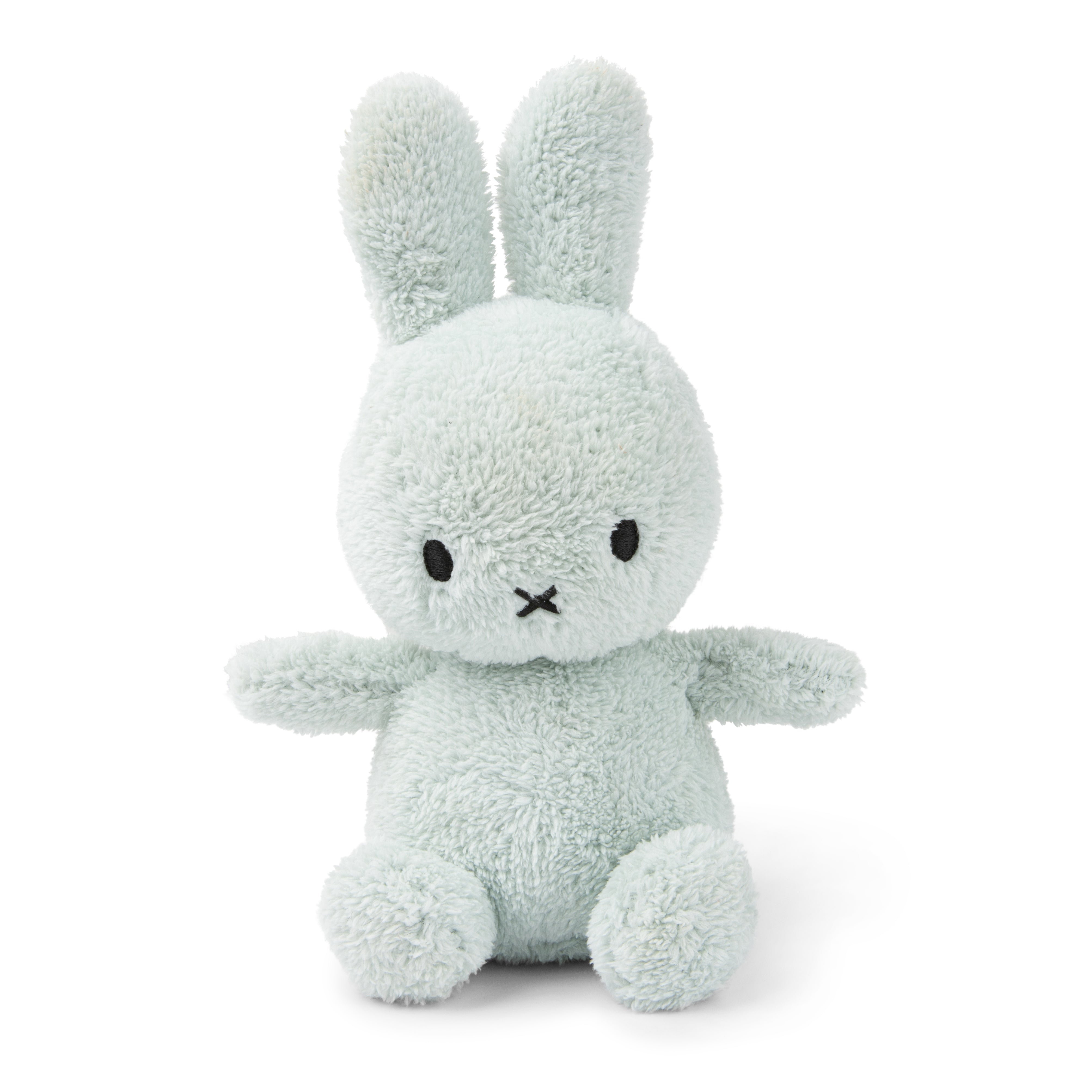 MIFFY SITTING TERRY - SOFT GREEN - 23CM
